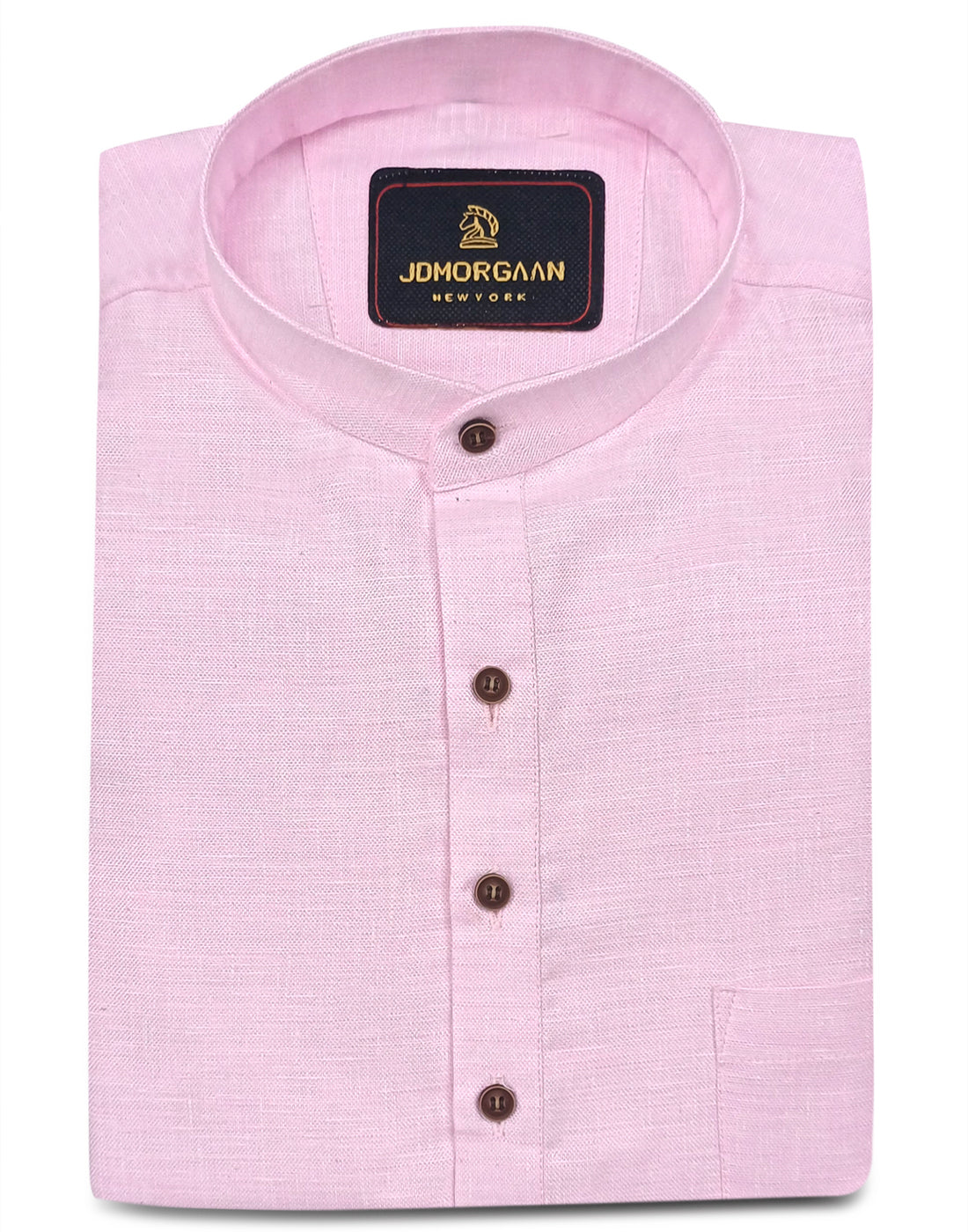 Solid Pink Colour short Kurta
