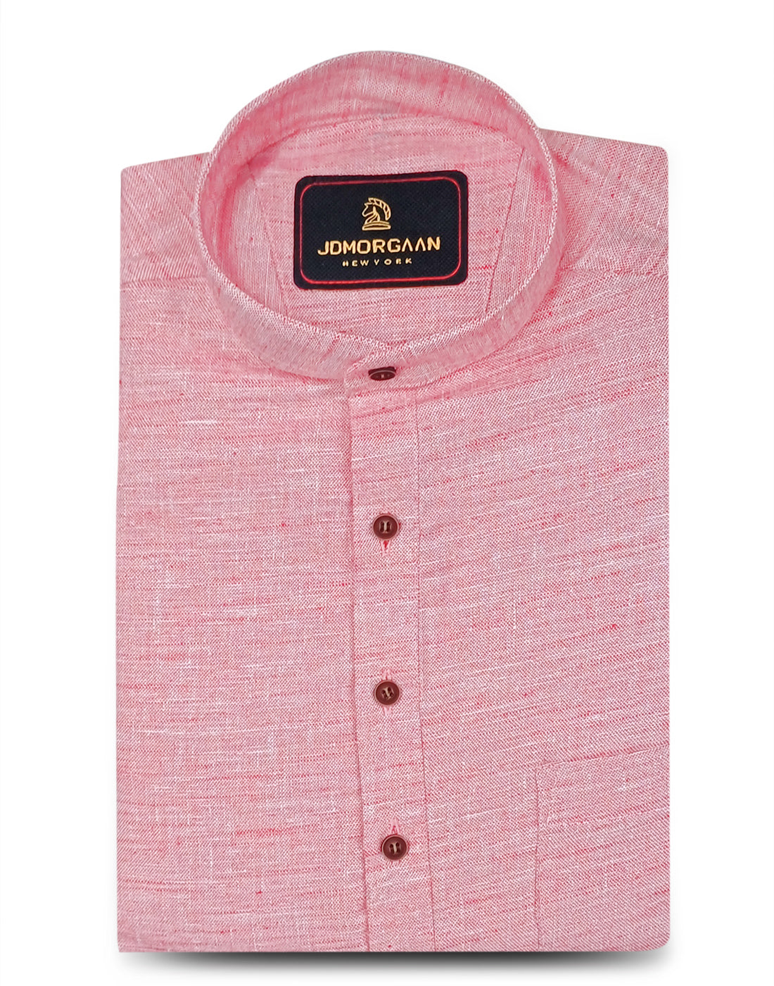 Solid Light pink Colour short Kurta