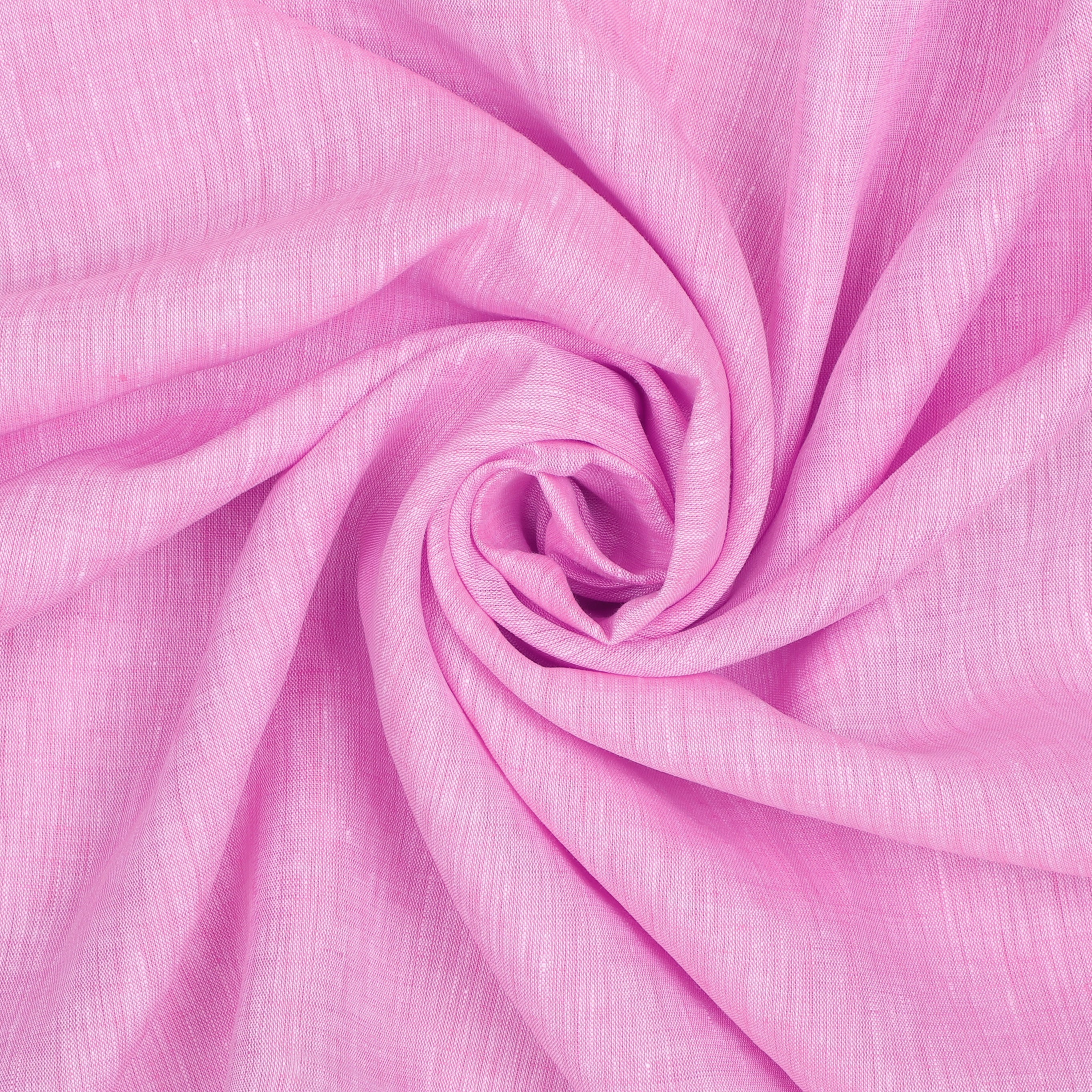 Pure 60 Lea Linen Dark Pink Color