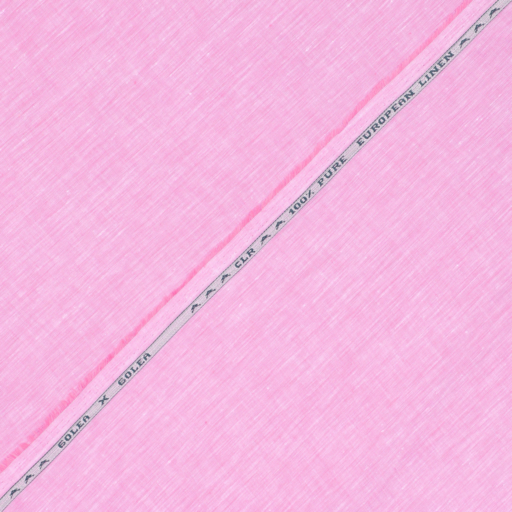Pure 60 Lea Linen Dark Pink Color