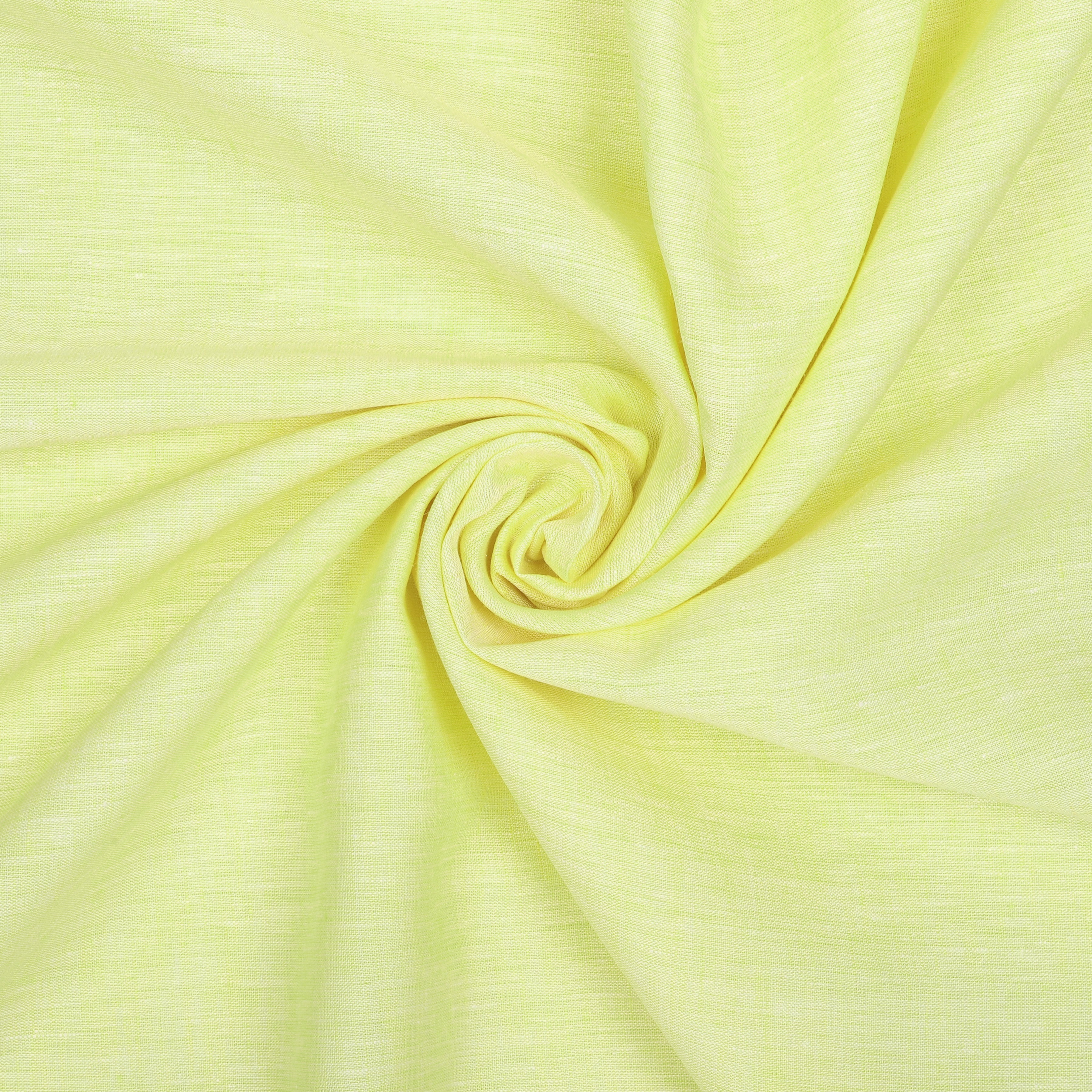 Pure 60 Lea Linen Lemon yellow Color