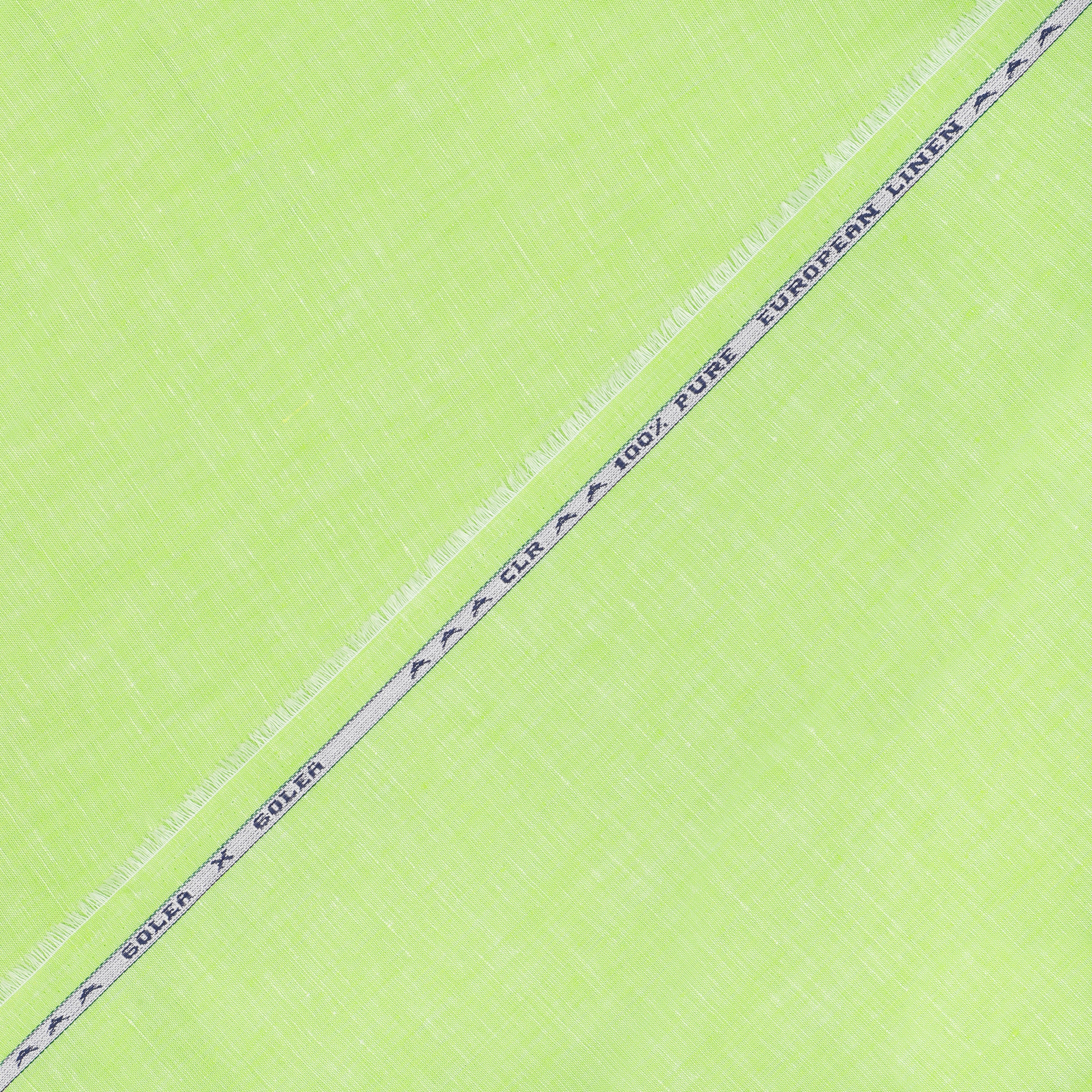 Pure 60 Lea Linen Lime Green Color