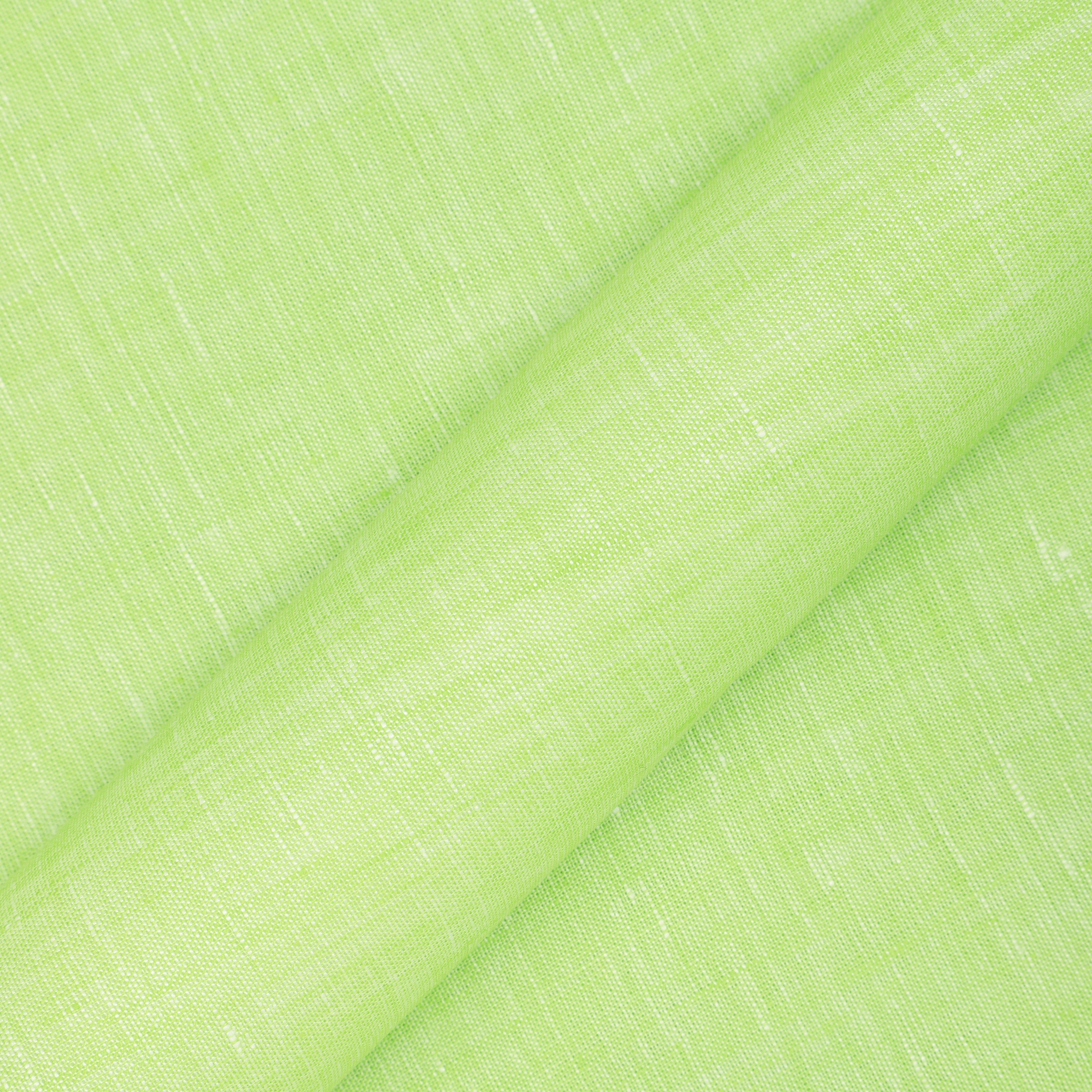 Pure 60 Lea Linen Lime Green Color