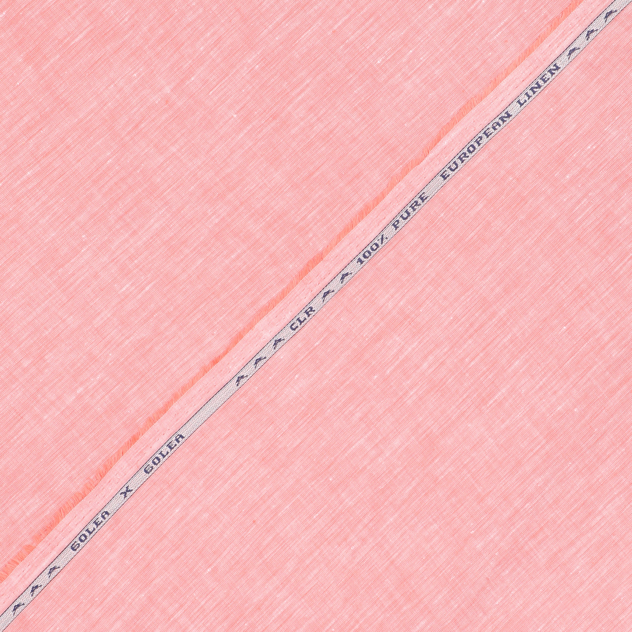 Pure 60 Lea Linen Raspberry Color