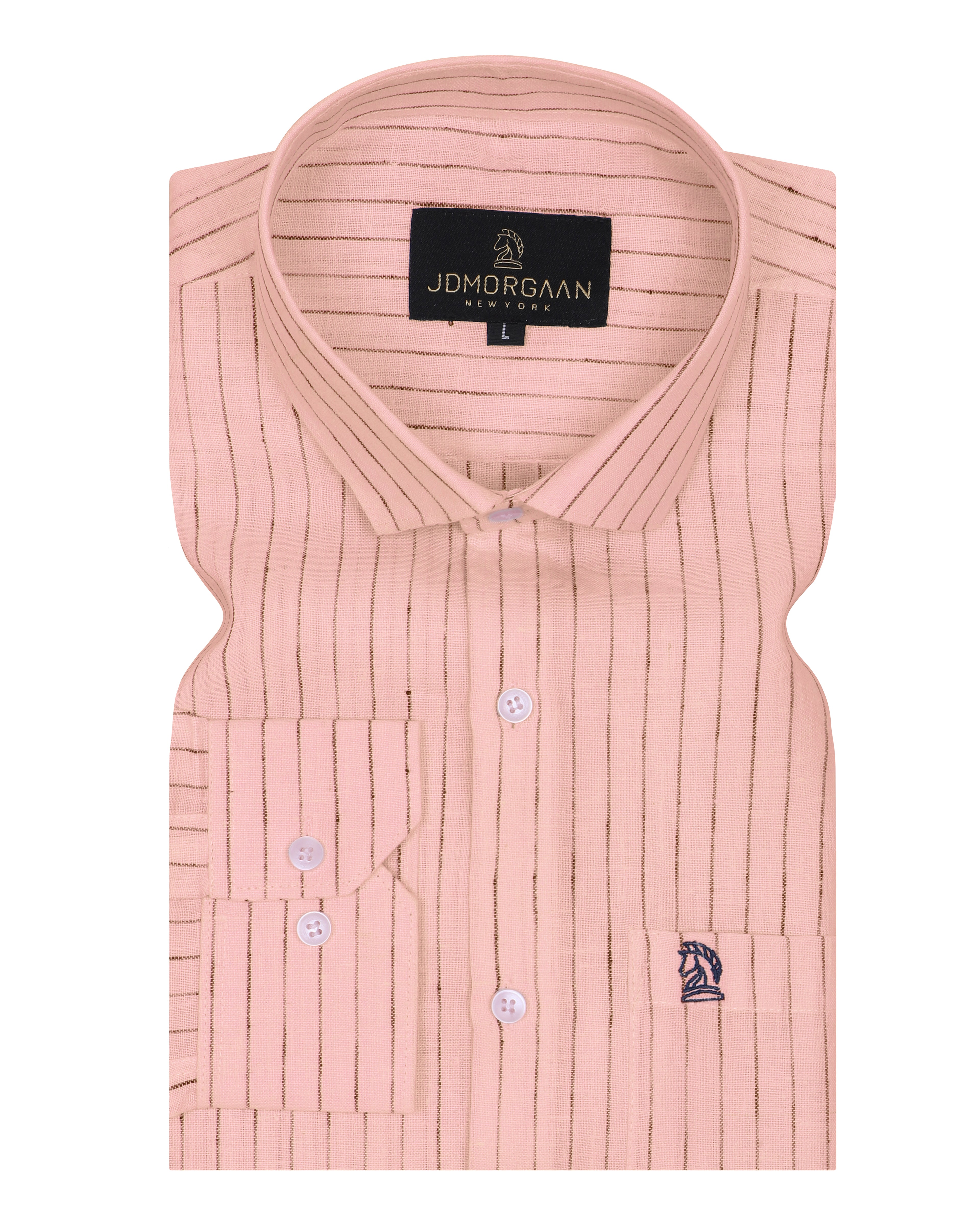 Cantaloupe Lining Premium Cotton Shirt