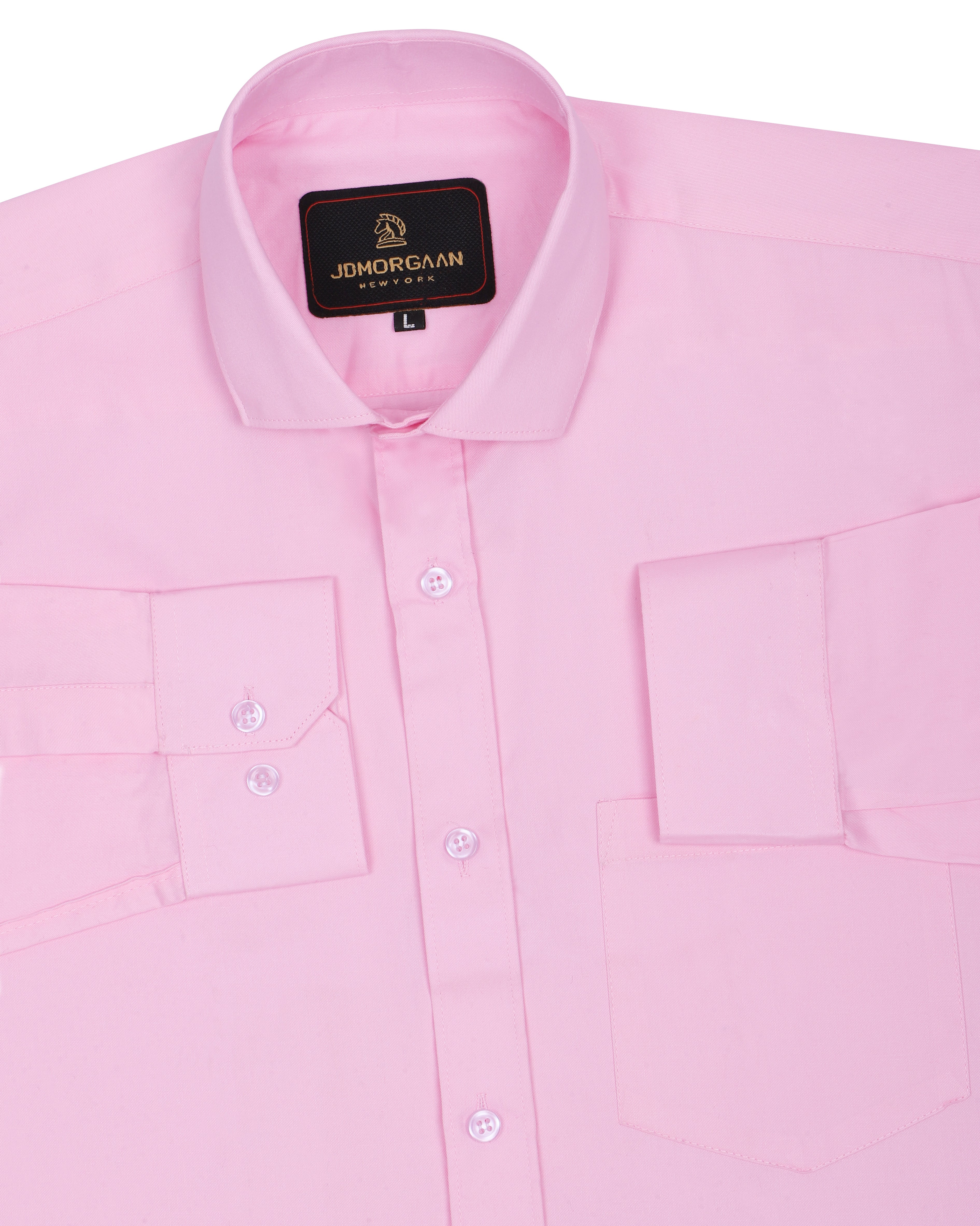 Light Pink Premium Pure Cotton Shirt