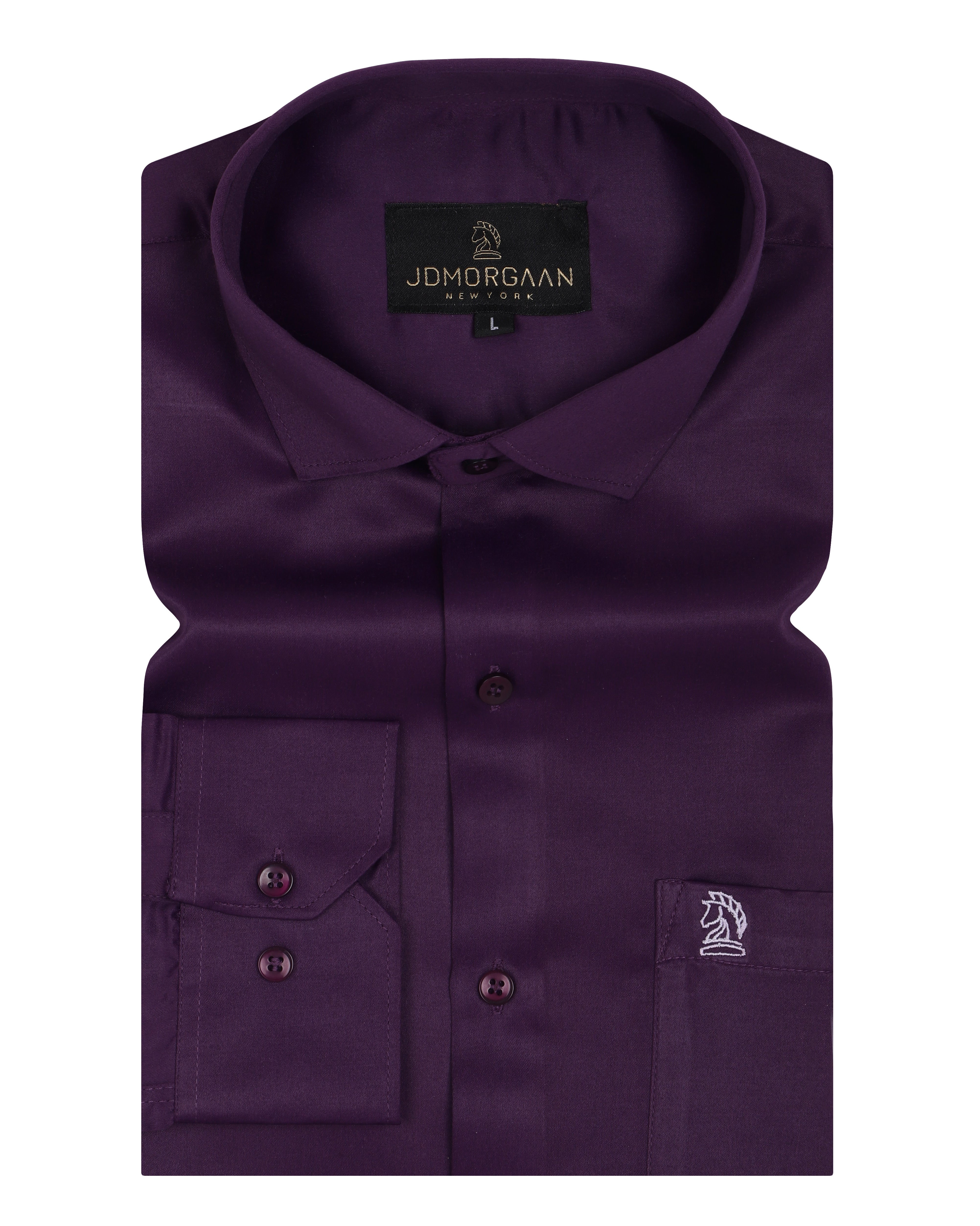 Pure Blackberry Premium Pure Cotton Shirt