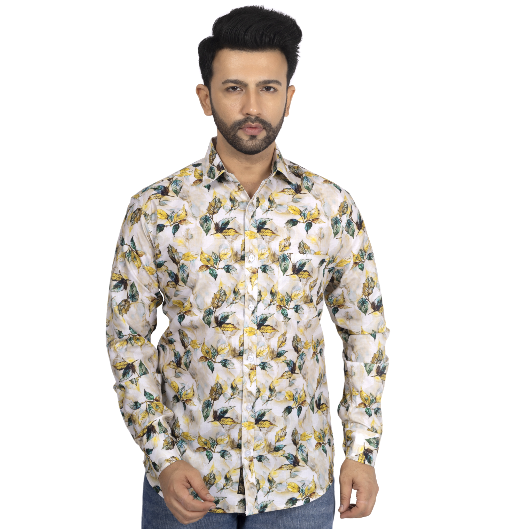 Light beige Floral Print