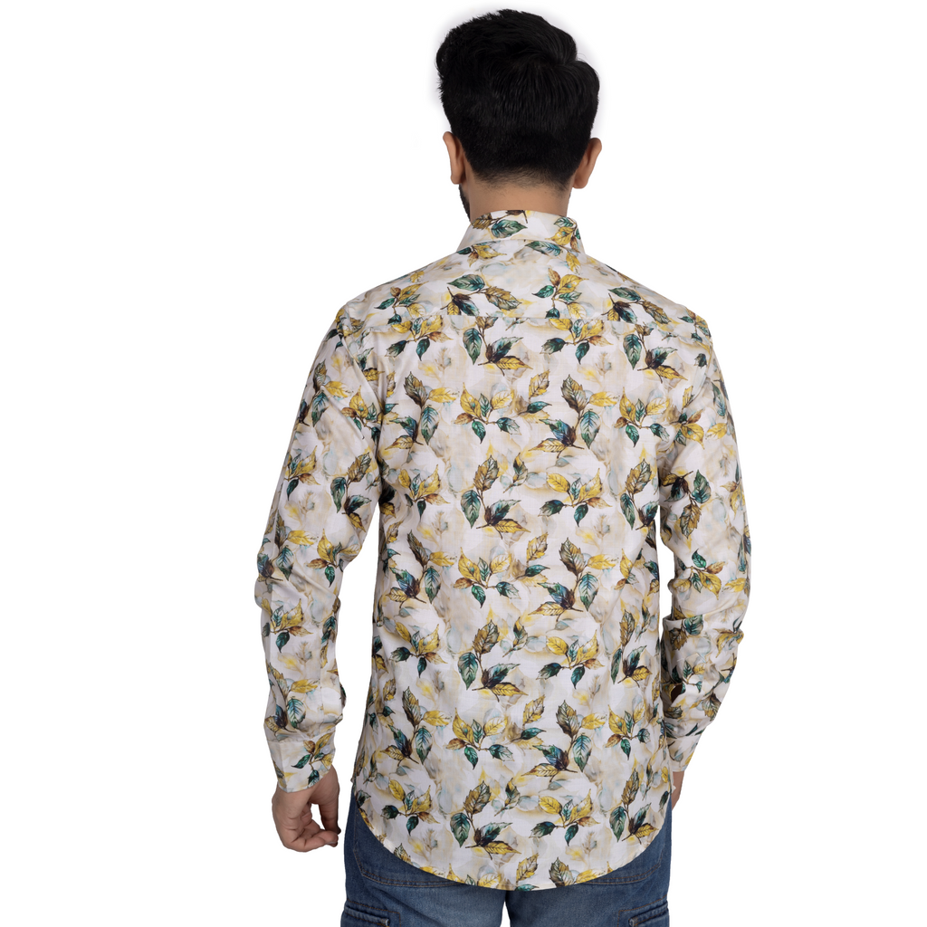 Light beige Floral Print