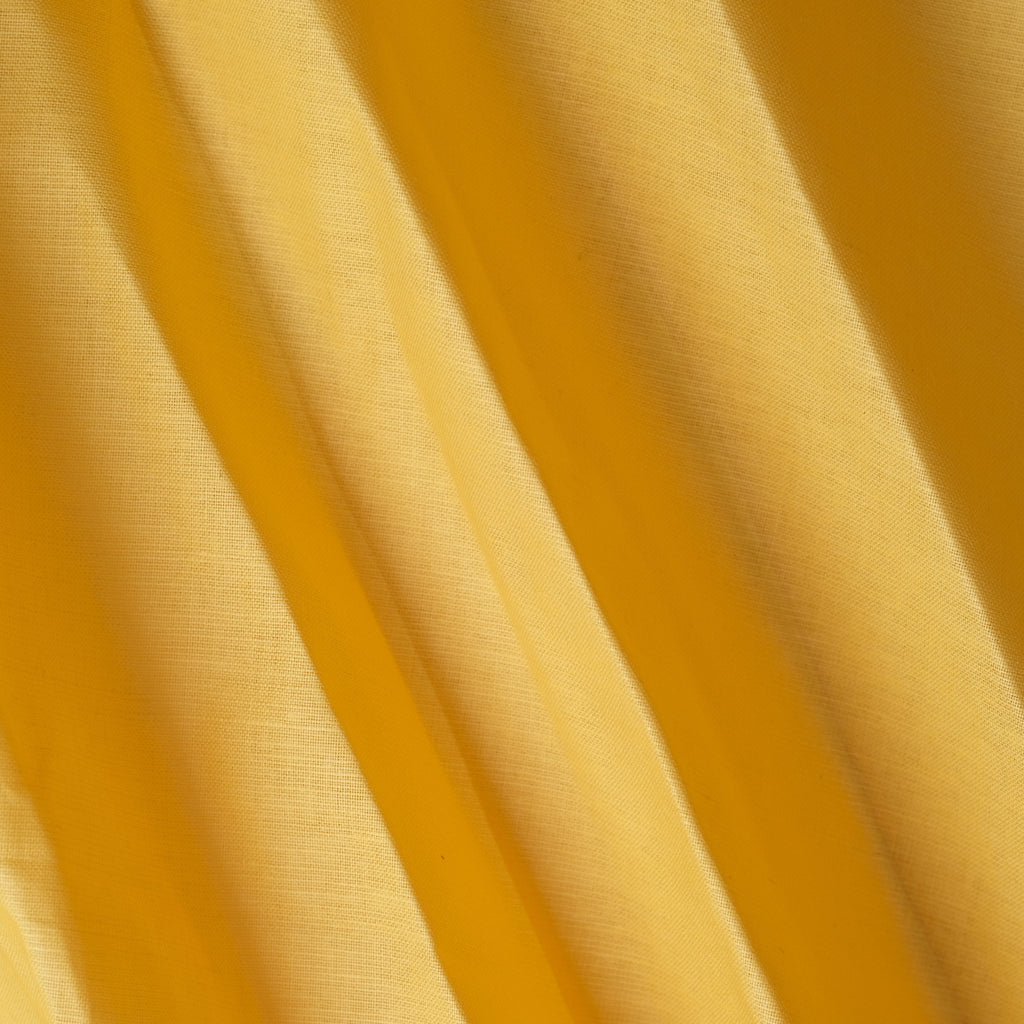 Light Yellow 100%  Paper Cotton Fabric, Minister Look
