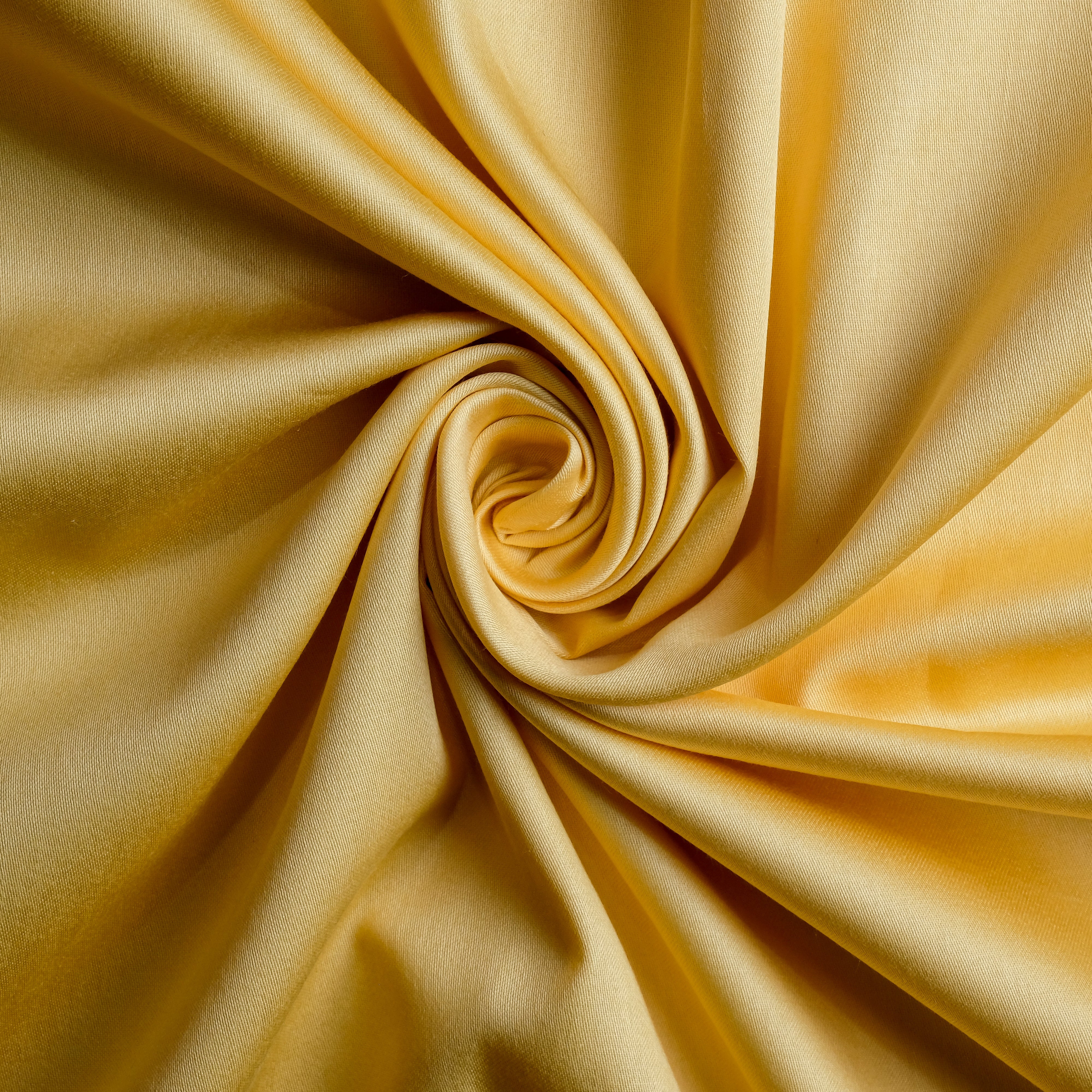 yellow 100% Egyptian Giza Cotton Plain Fabric