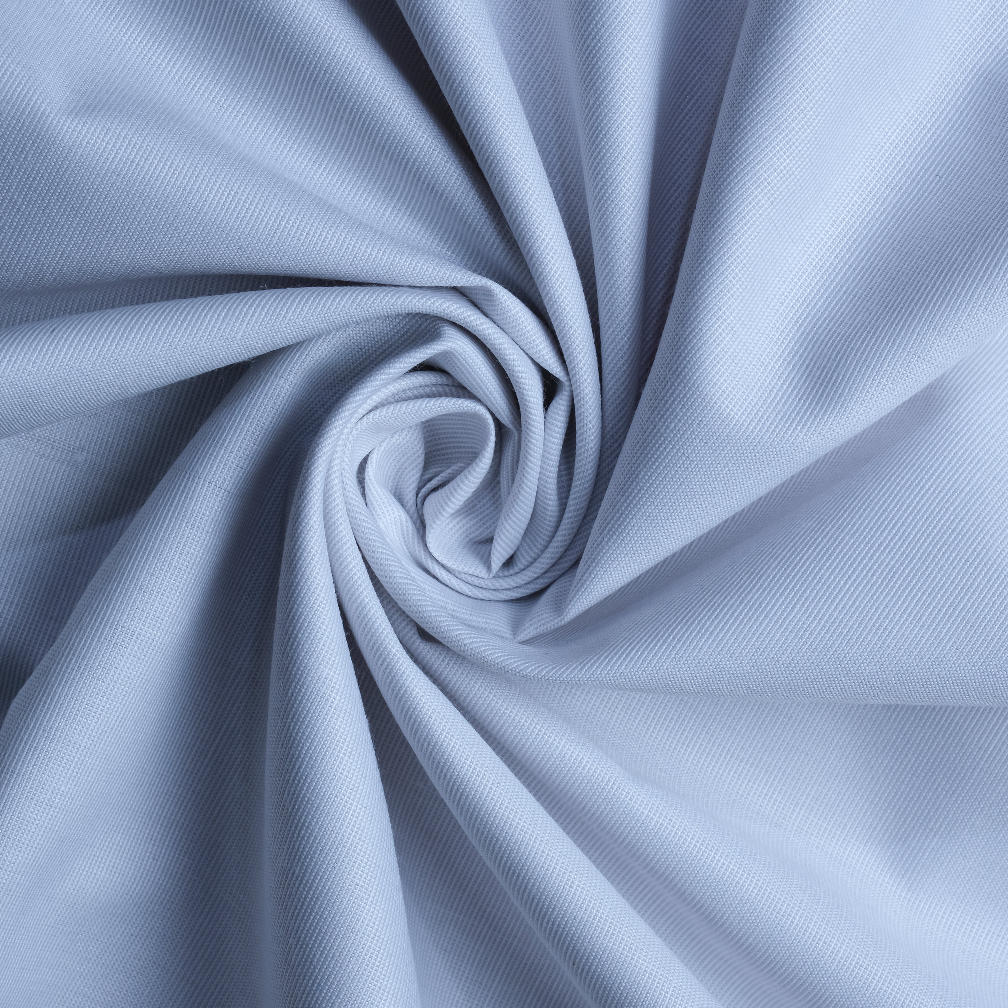 White 100% Pure Egyptian FilaFil Cotton Plain Fabric