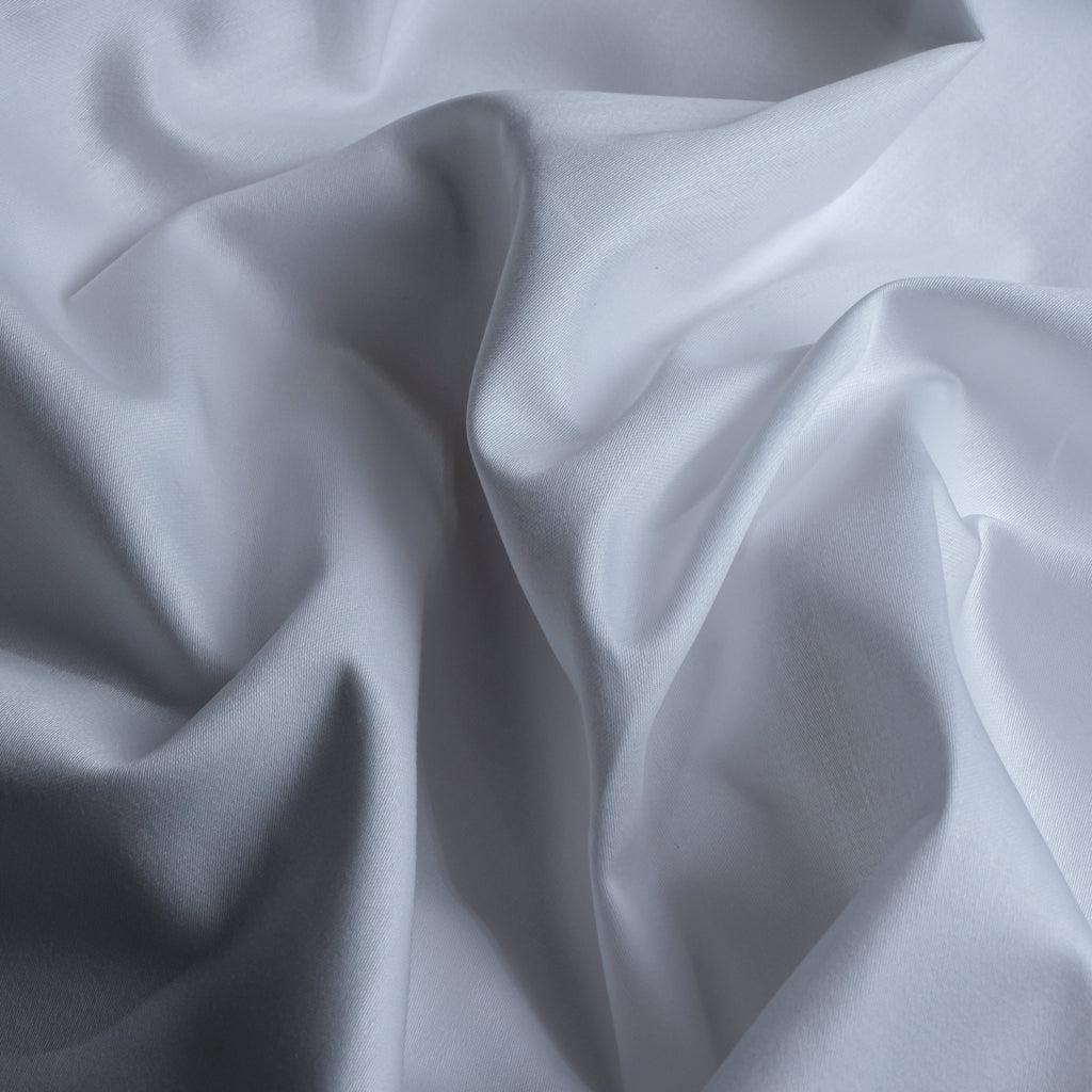 White 100% Pure Egyptian Giza Cotton Plain Fabric