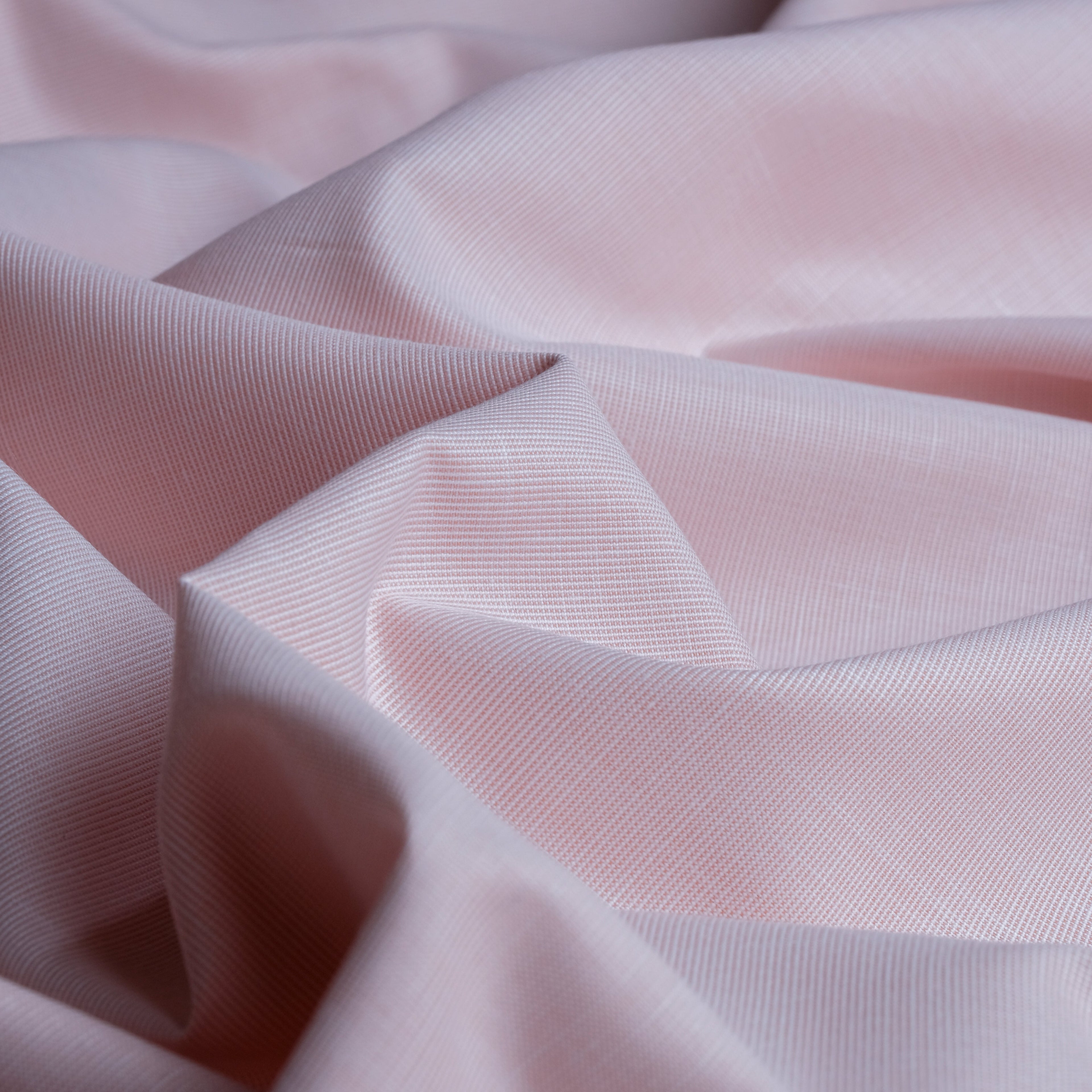 Light Dull Pink 100% Pure Egyptian Filafil Cotton Plain Fabric