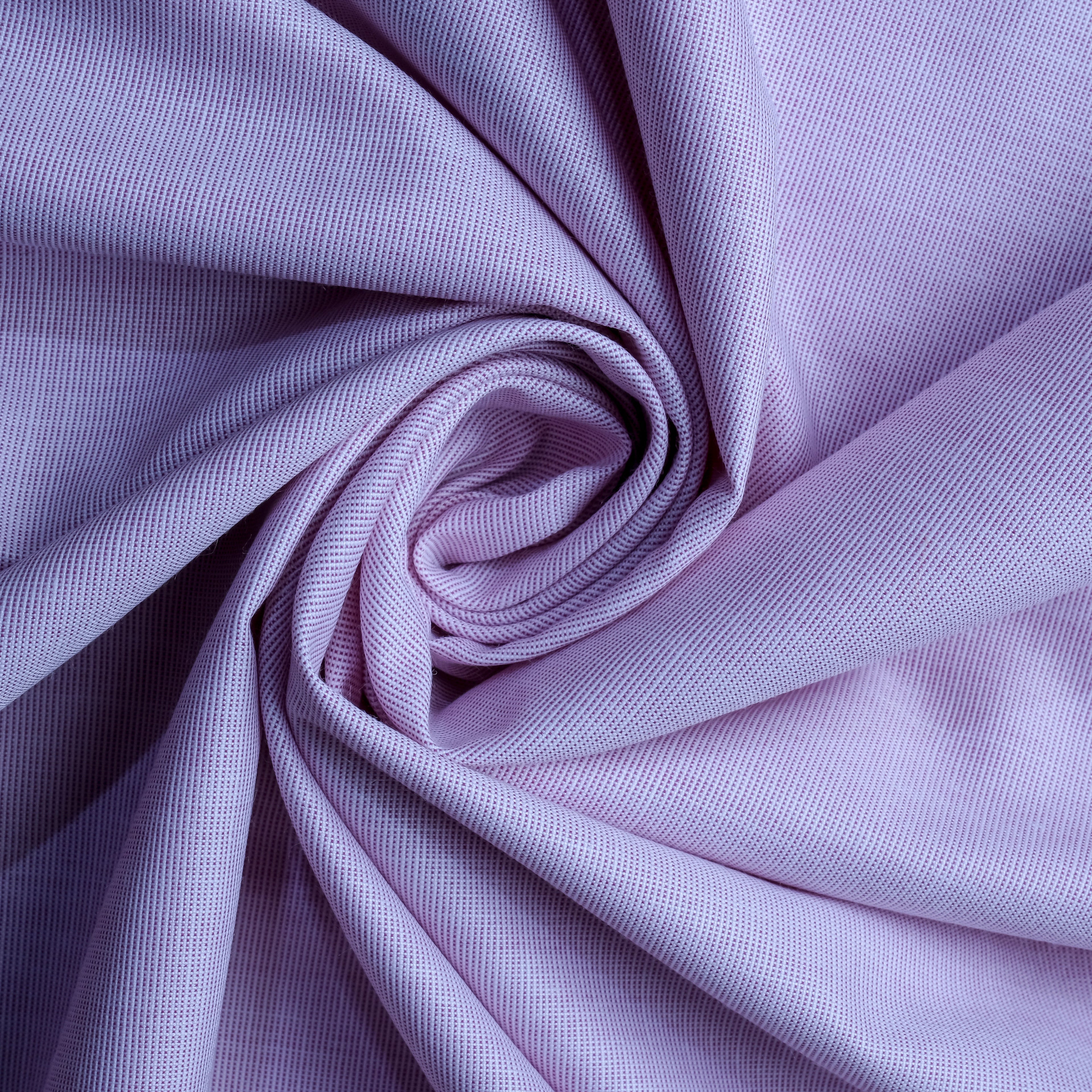 Purple 100% Pure Egyptian FilaFil Cotton Plain Fabric