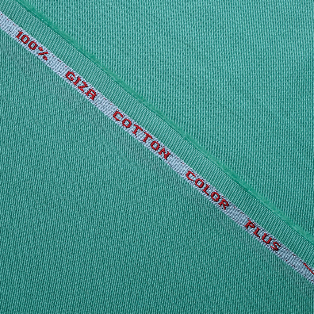 Light Green Pure 100% Egyptian Giza Cotton Fabric