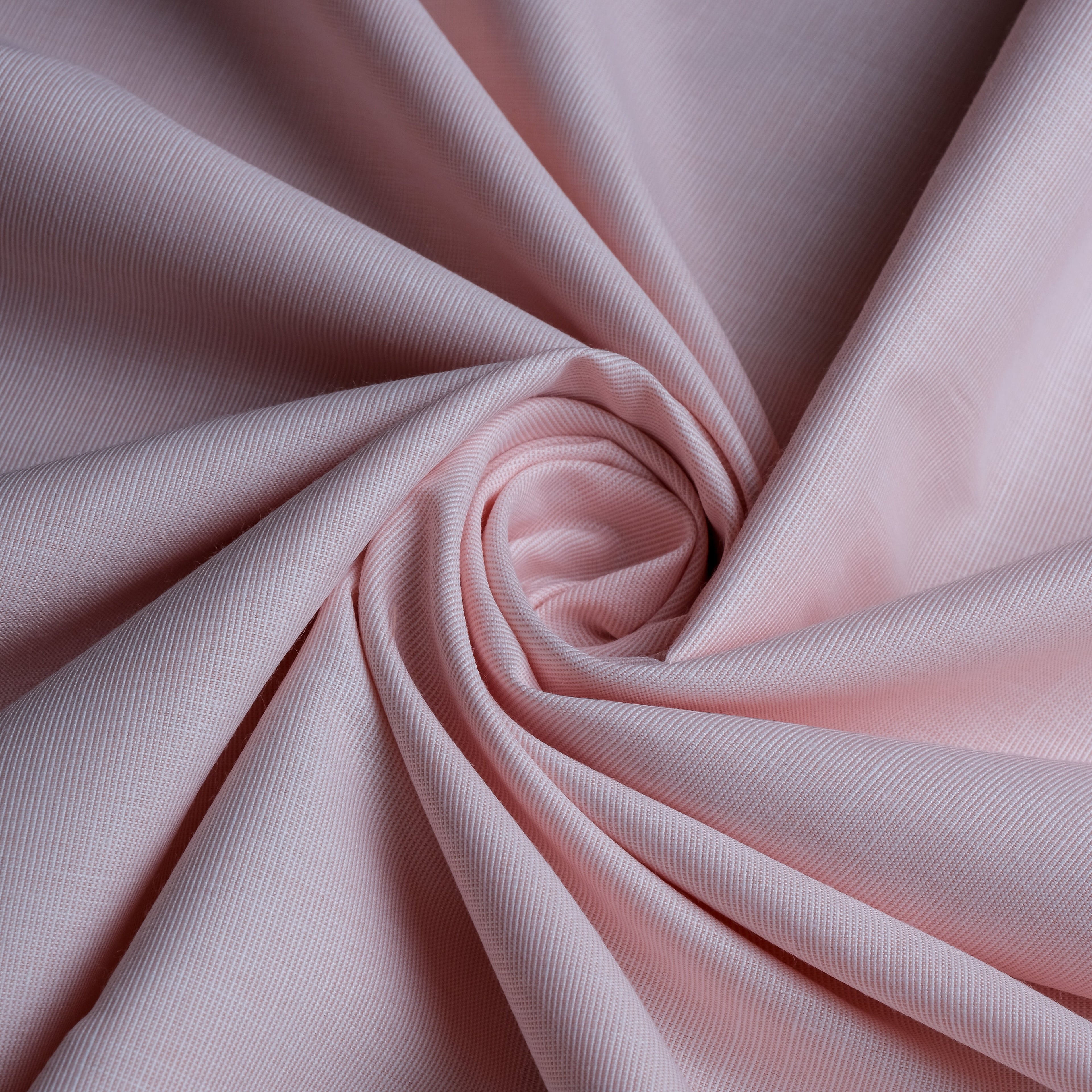 Light Dull Pink 100% Pure Egyptian Filafil Cotton Plain Fabric