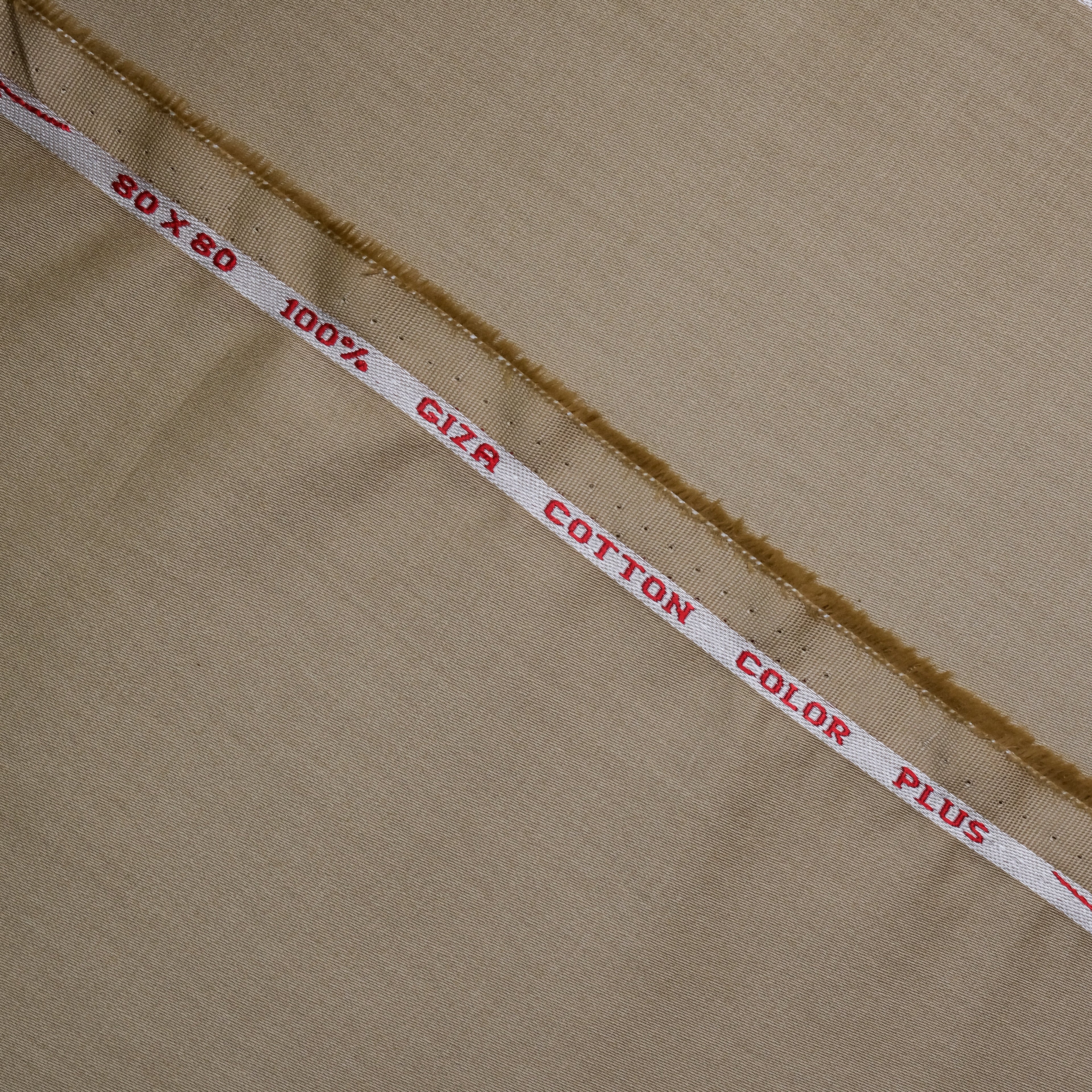 Dark Golden color 100% Egyptian Giza Cotton Fabric