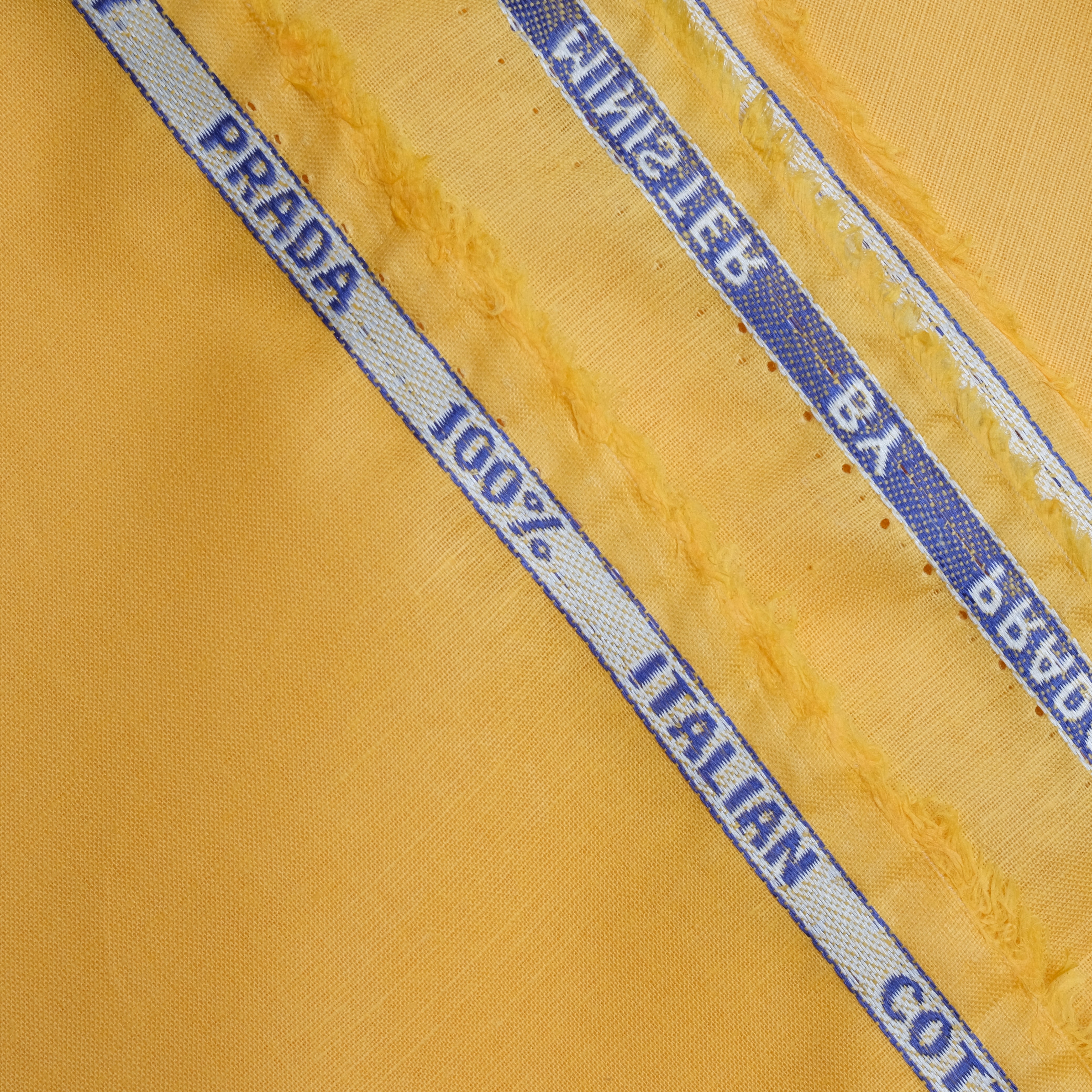 Yellow Turmeric 100% Pure Paper Cotton Plain Fabric