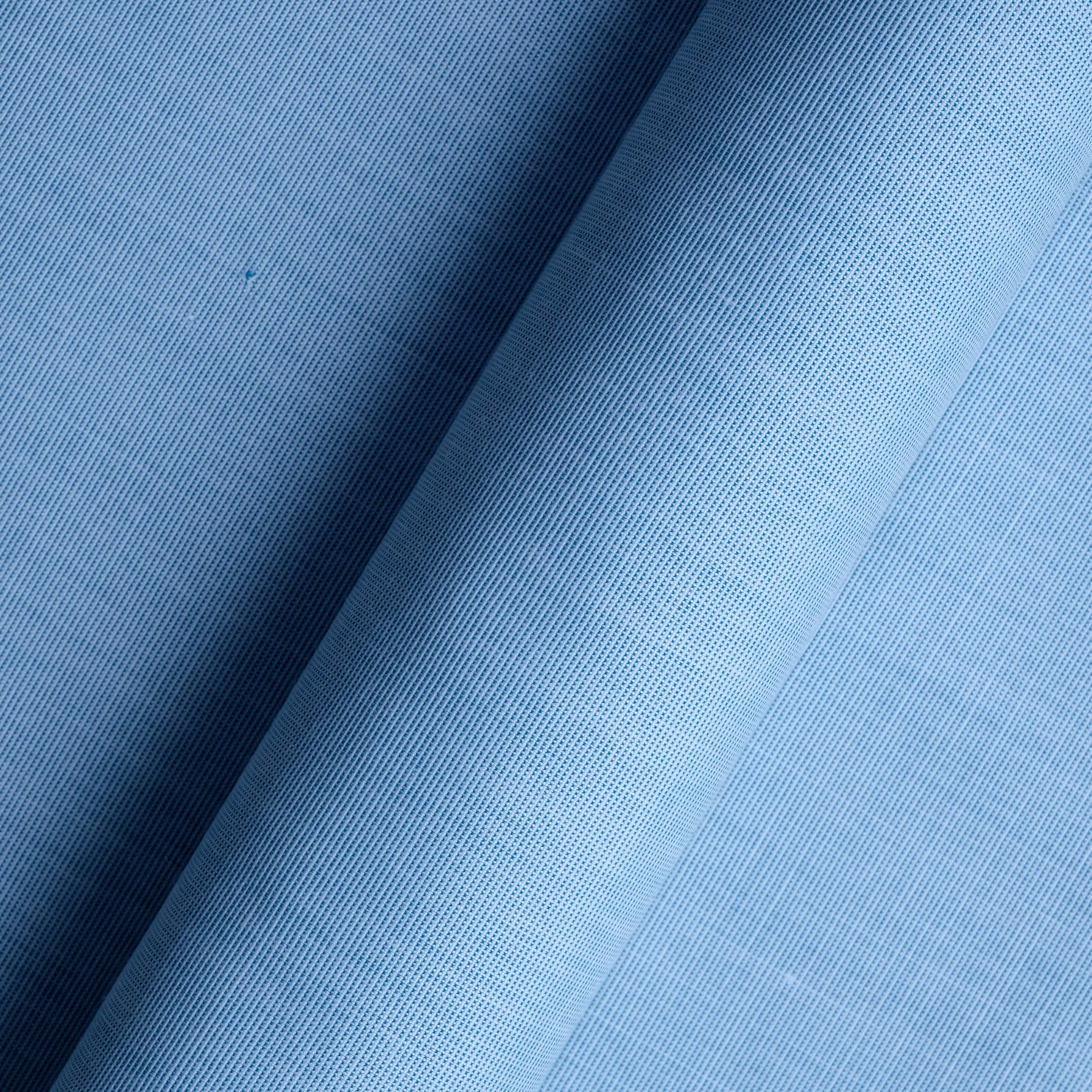 Light Blue 100% Egyptian Filafil Cotton Plain Fabric