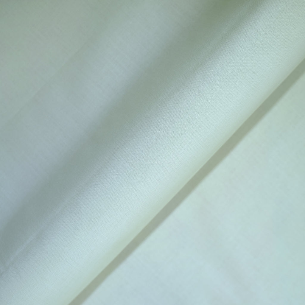 Light Pastel Green 100% Pure Paper Cotton, Minister Look.