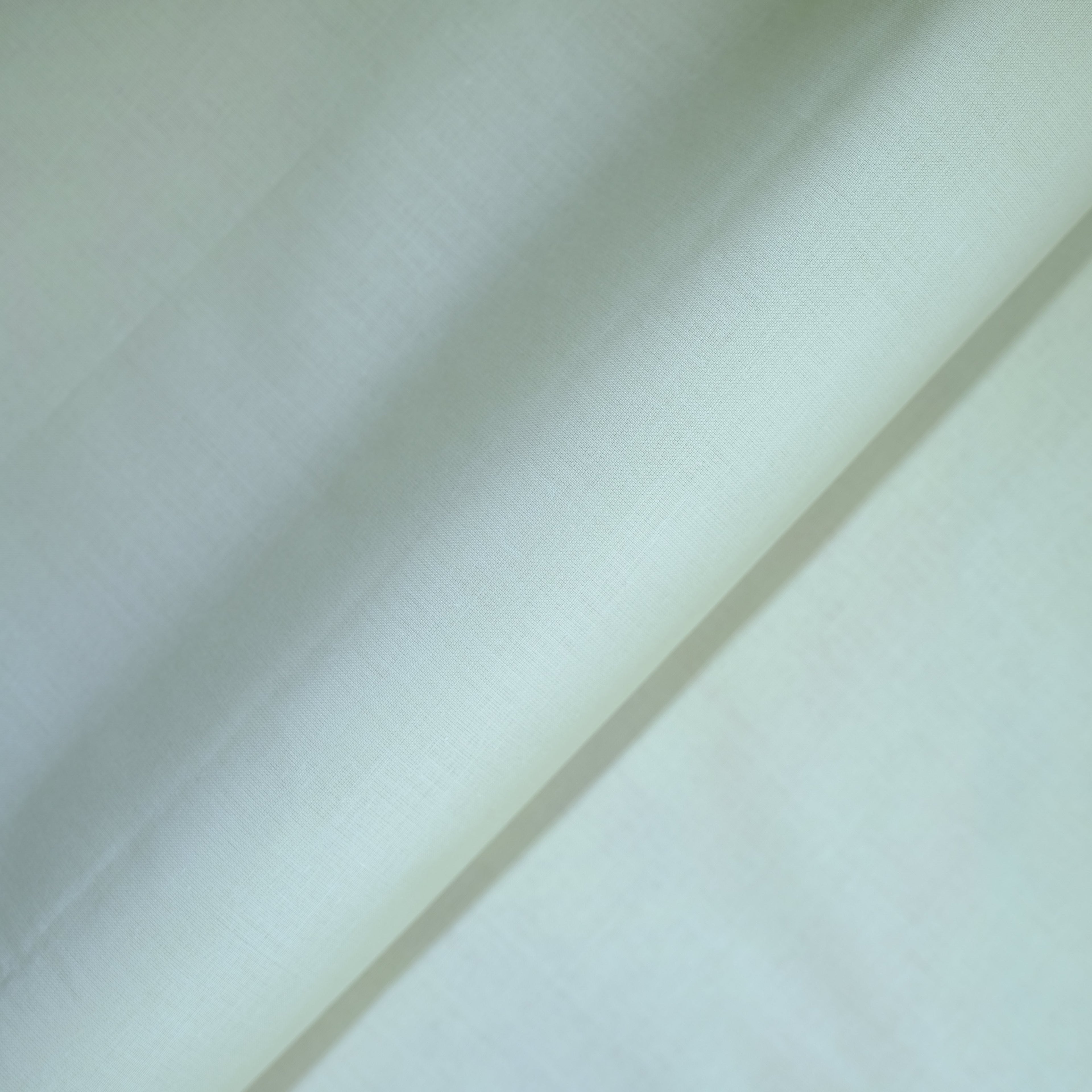 Light Pastel Green 100% Pure Paper Cotton, Minister Look.