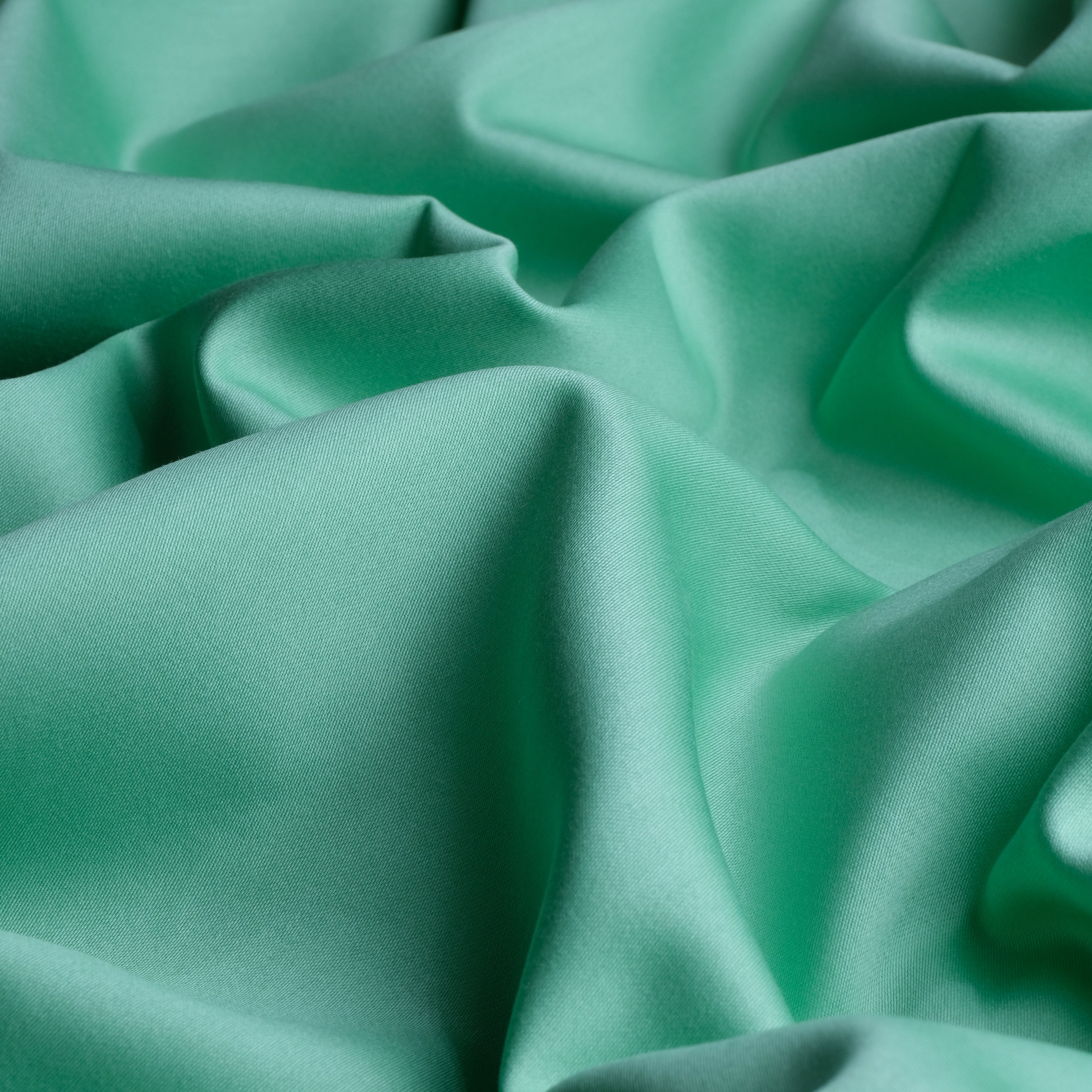 Light Green 100% Giza Cotton Plain Fabric