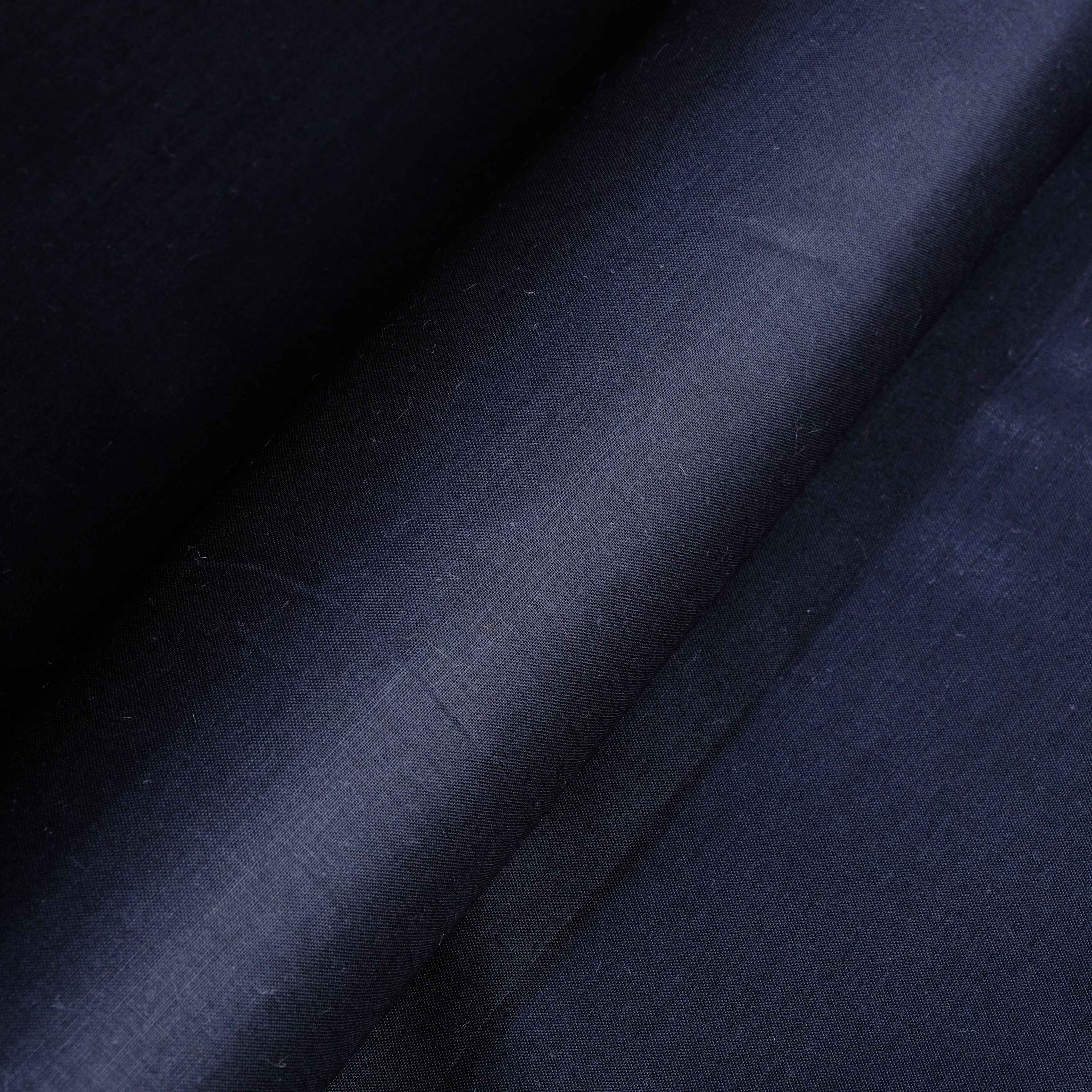 Navy Blue Pure 100% Paper Cotton, Minister Look.