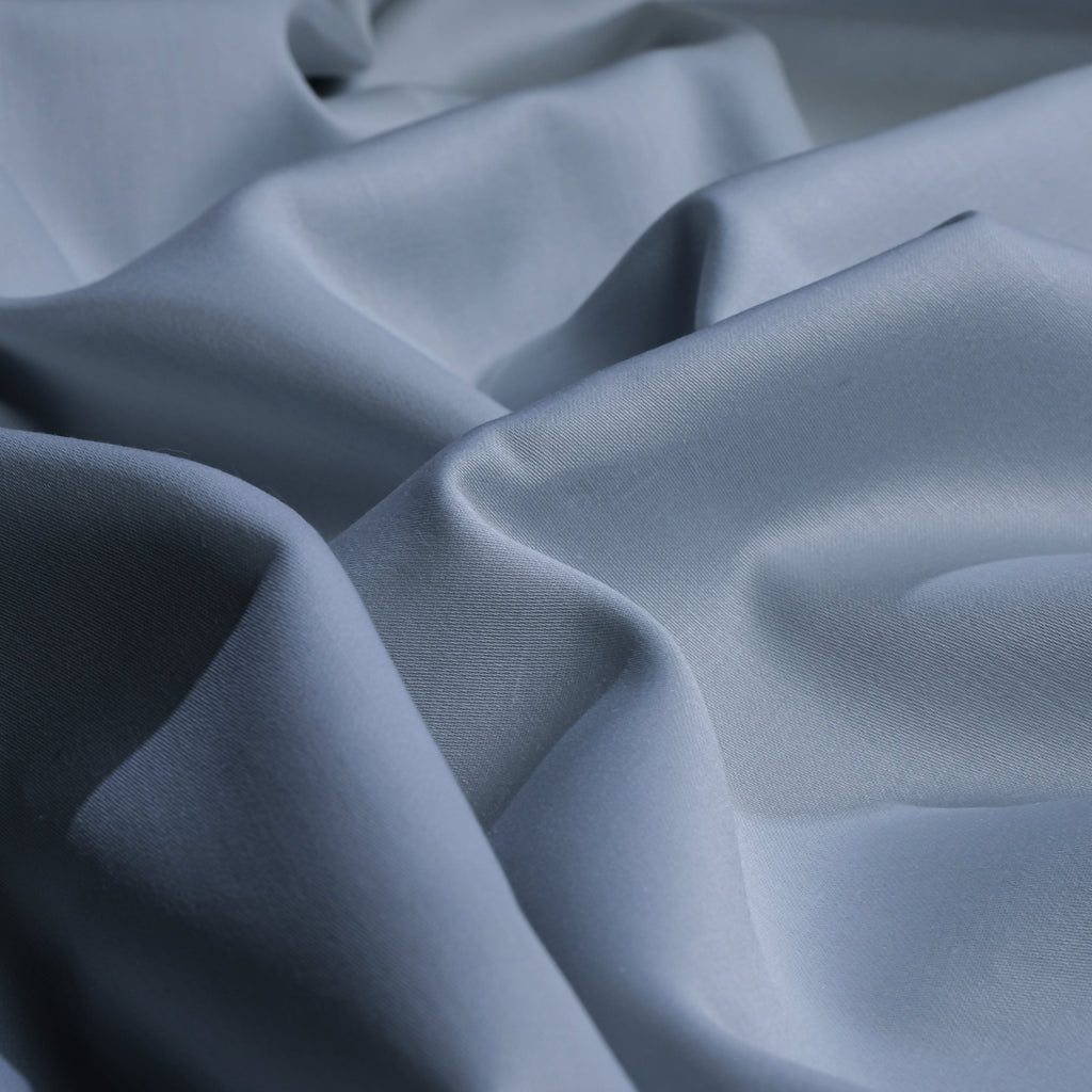 Pale Blue 100% Egyptian Giza Cotton Plain Fabric