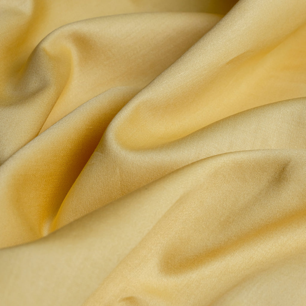yellow 100% Egyptian Giza Cotton Plain Fabric