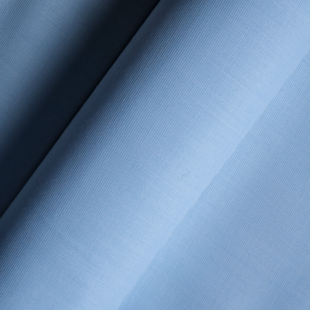 Sky Blue 100% Pure Egyptian FilaFil Cotton Plain Fabric