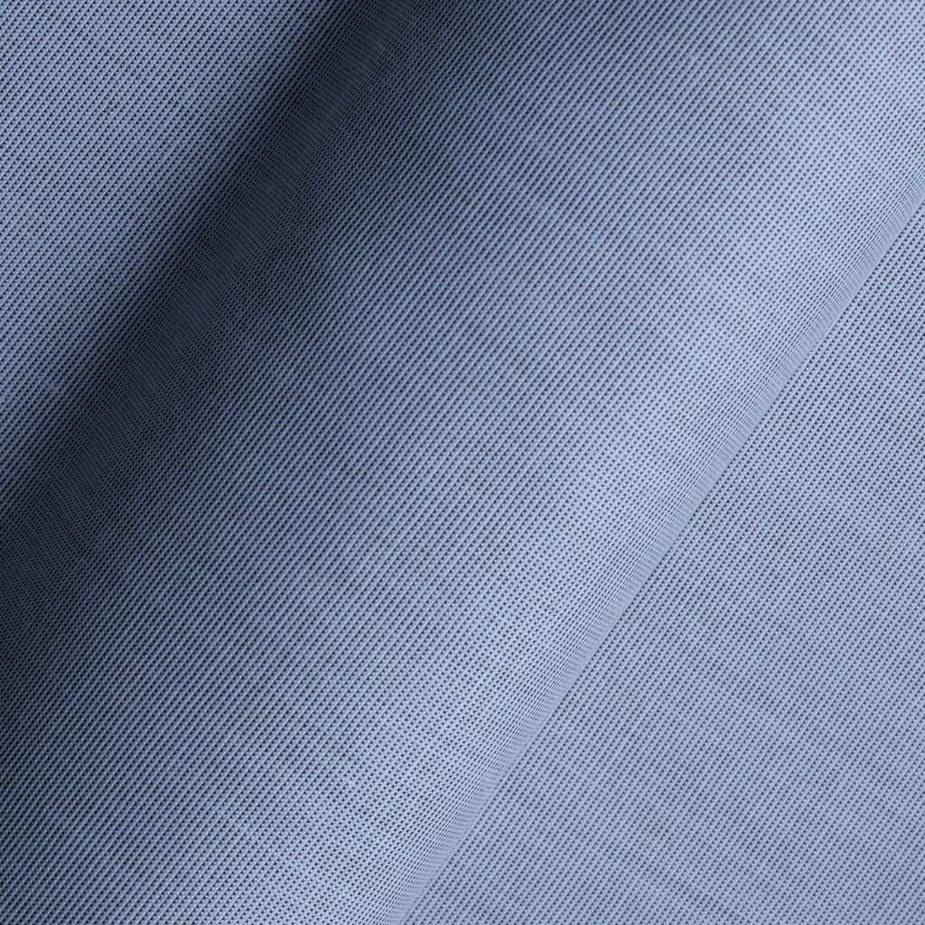 Silver Lightsteel Blue 100% Pure Egyptian FilaFil Cotton plain Fabric