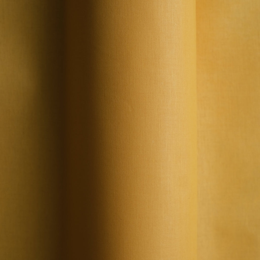 Light Yellow 100%  Paper Cotton Fabric, Minister Look