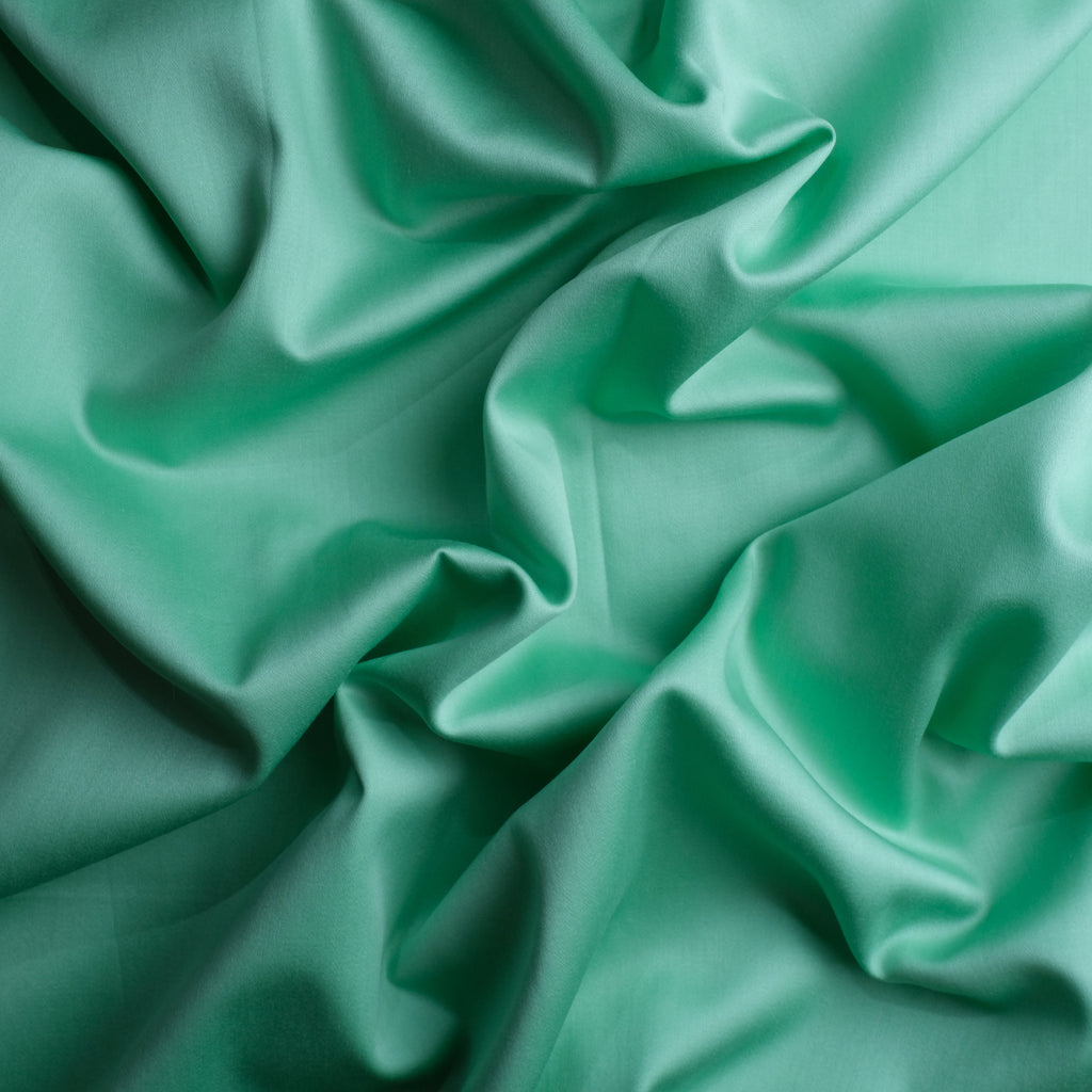 Light Green 100% Giza Cotton Plain Fabric