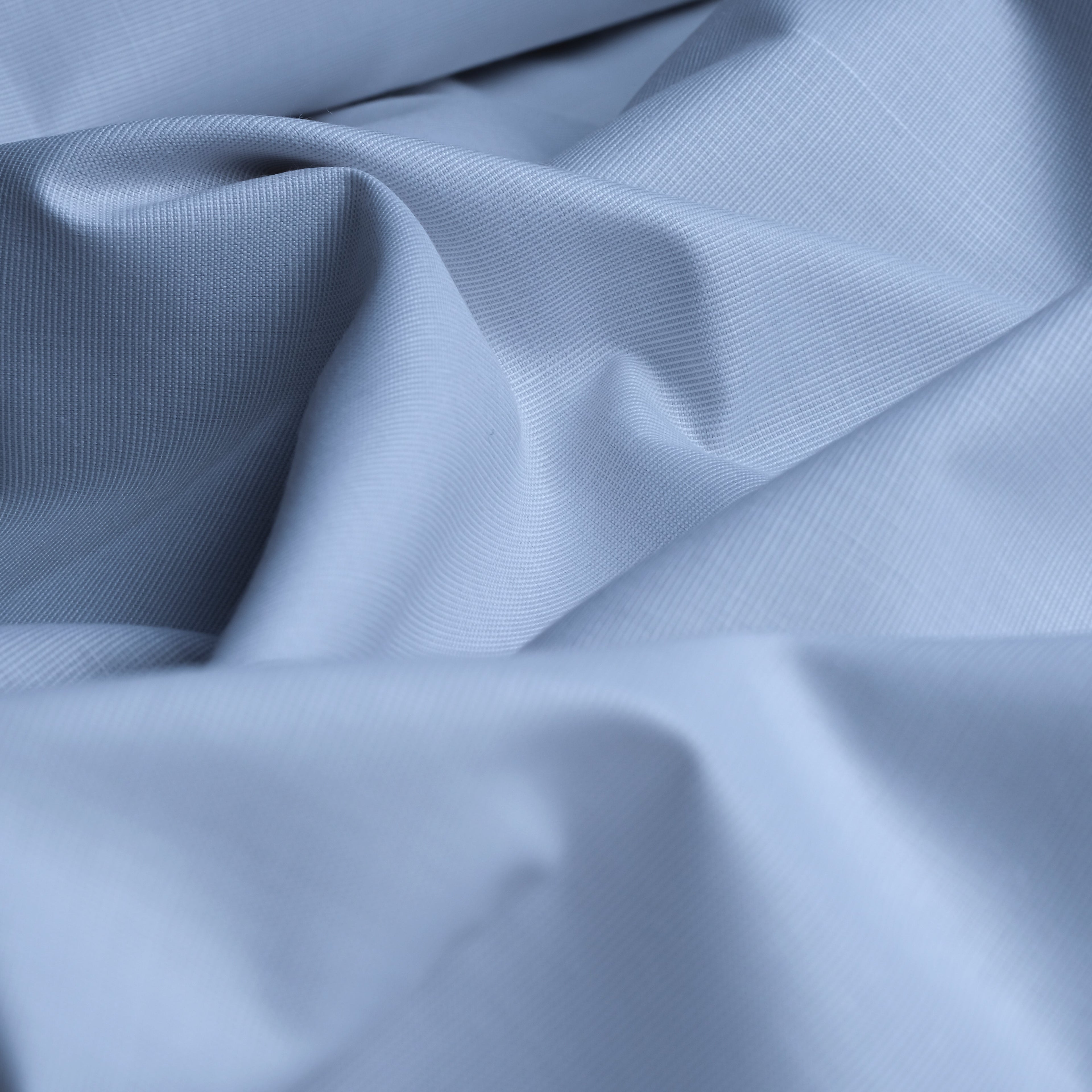 White 100% Pure Egyptian FilaFil Cotton Plain Fabric
